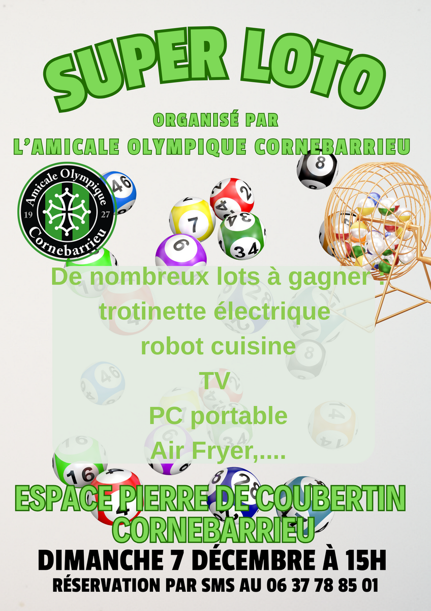 Loto de l'Amicale Olympique Cornebarrieu